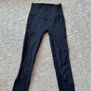 black lululemon leggings